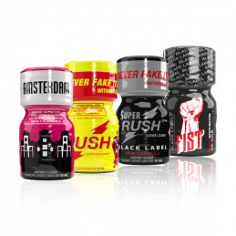 Poppers Packs - Amsterdam - Rush - Rush Black Label - Fist - 10ml